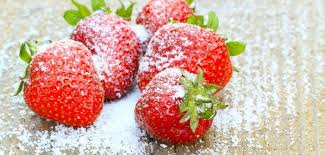 sucre fraises